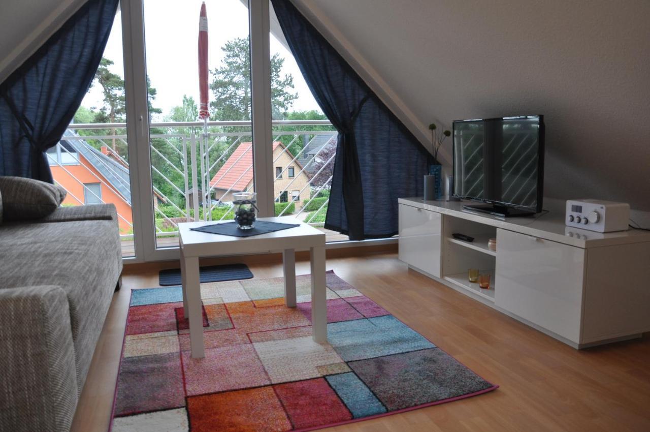 Ferienhaus Mueritzzauber / 1 Zimmer Dachgeschoss-Appartement Röbel Kültér fotó
