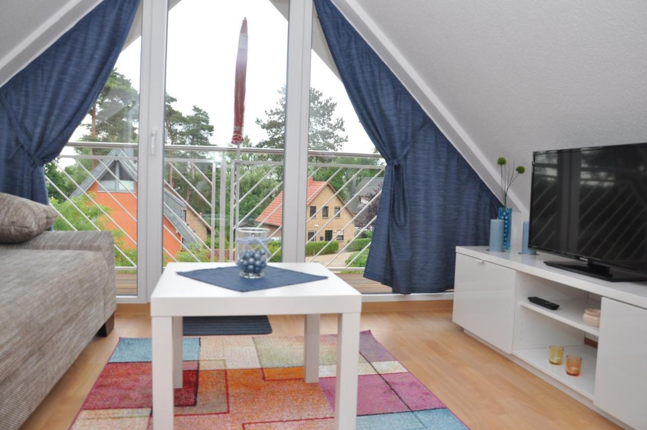 Ferienhaus Mueritzzauber / 1 Zimmer Dachgeschoss-Appartement Röbel Kültér fotó